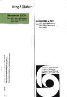 Bang & Olufsen - Beocenter_2300-Schematic